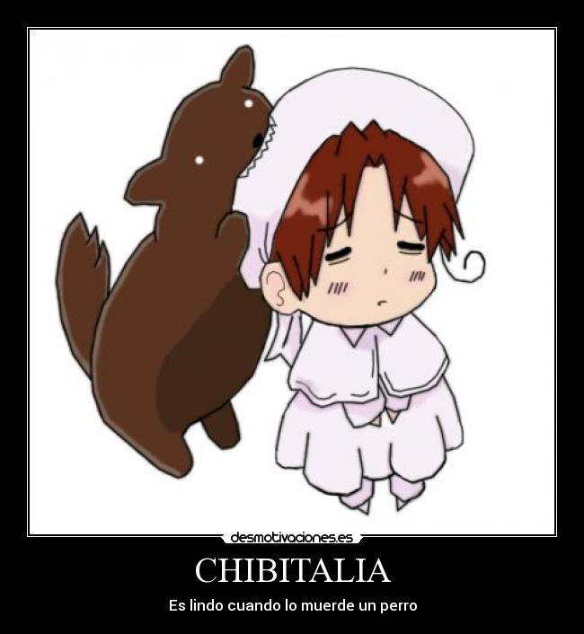 CHIBITALIA - Es lindo cuando lo muerde un perro