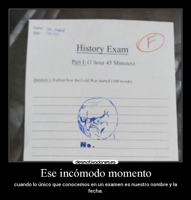 Ese incómodo momento - 