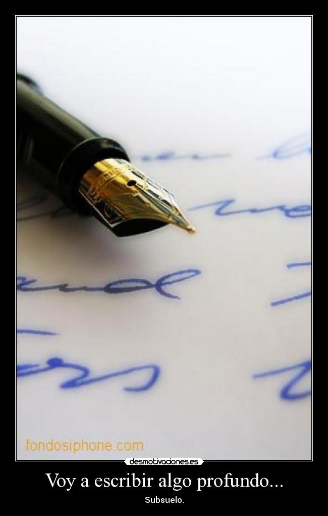 carteles subsuelo desmotivaciones