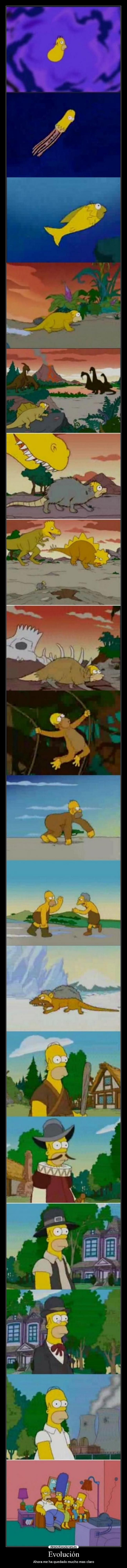 Evolución - Ahora me ha quedado mucho mas claro