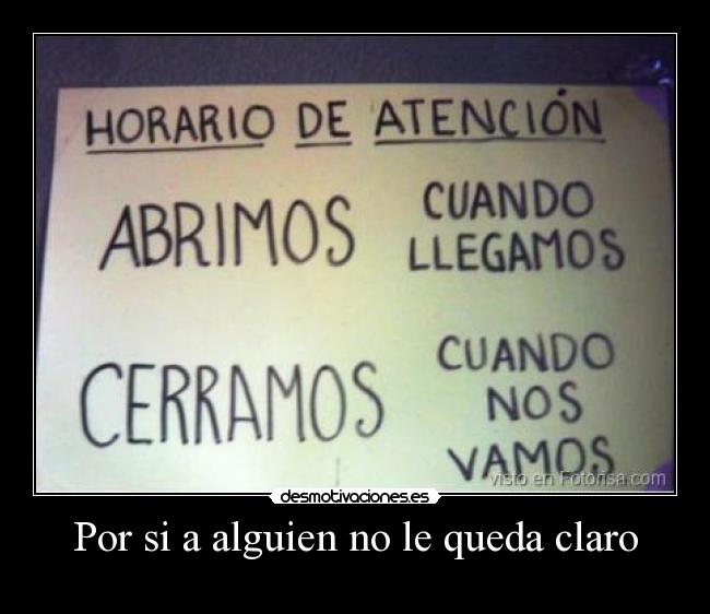 Por si a alguien no le queda claro -