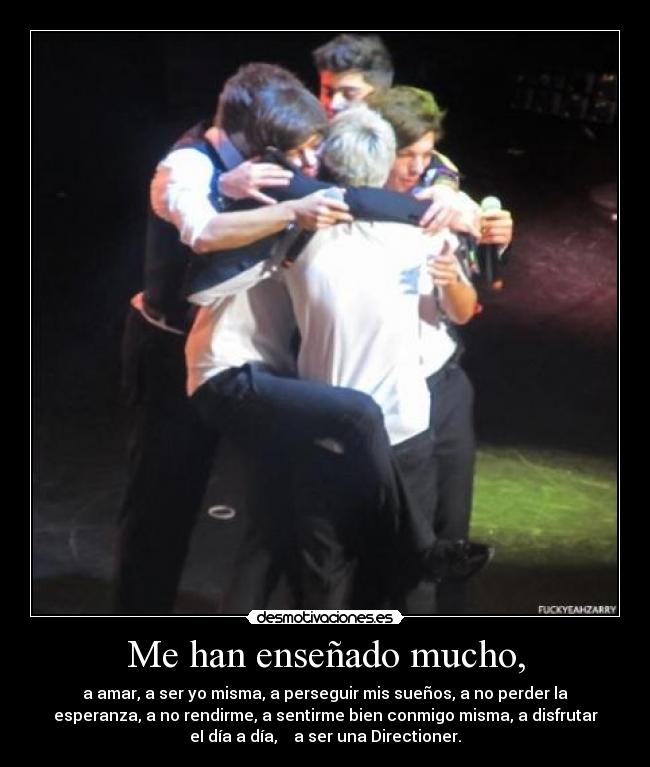 Me han enseñado mucho, - 