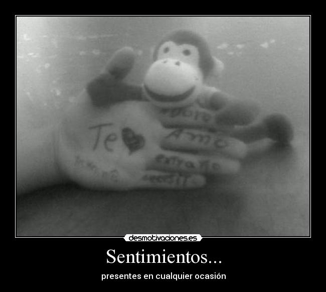 carteles sentimientos para desmotivaciones