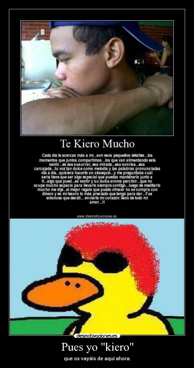 Pues yo kiero - 