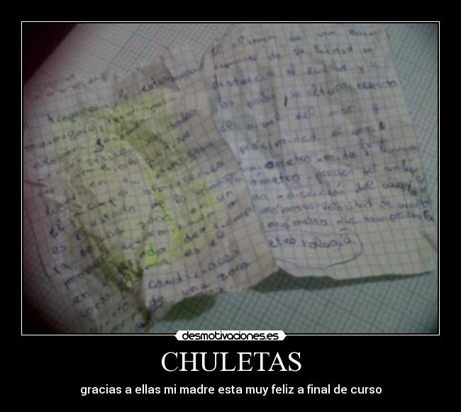 CHULETAS -