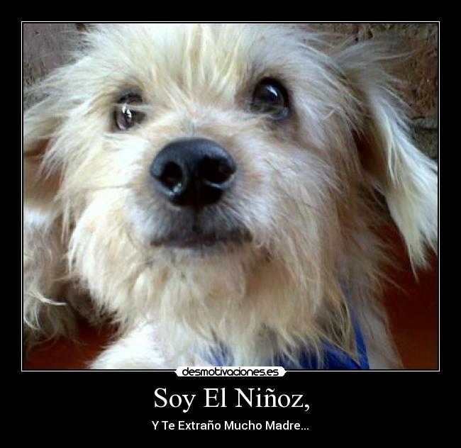 Soy El Niñoz, - Y Te Extraño Mucho Madre...