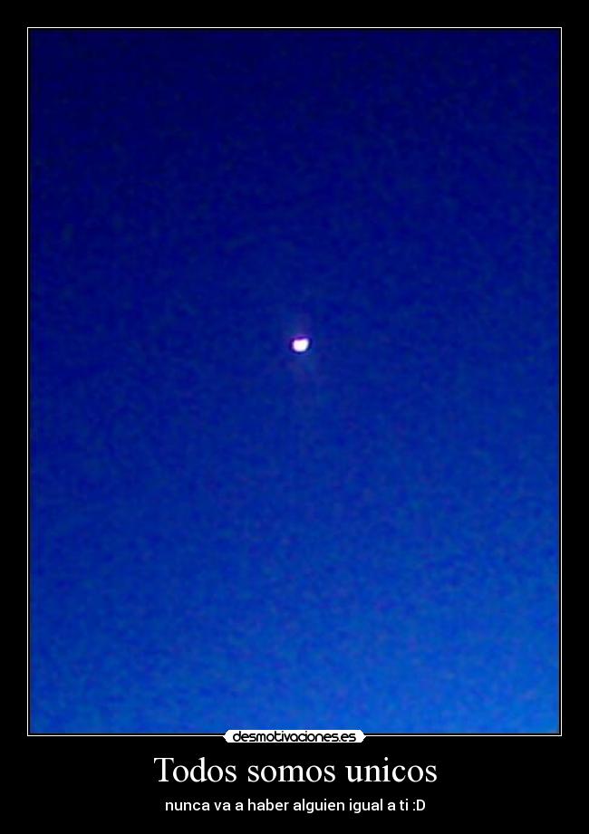 Todos somos unicos - 