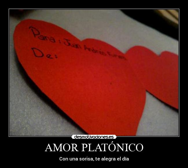 AMOR PLATÓNICO - 