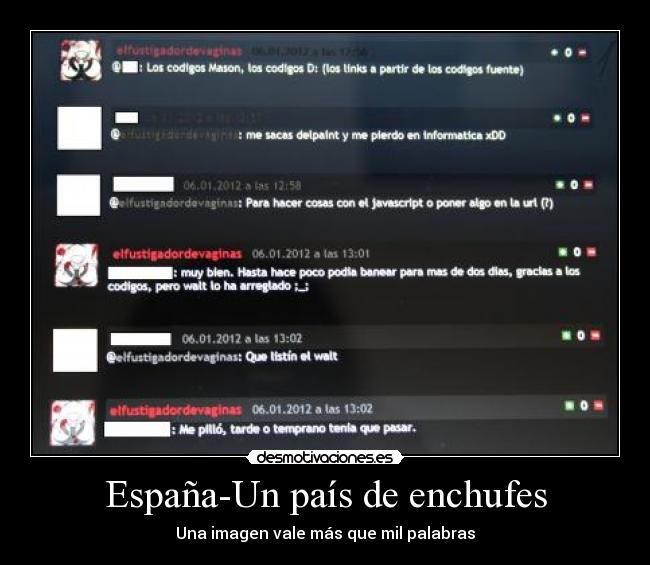 España-Un país de enchufes -