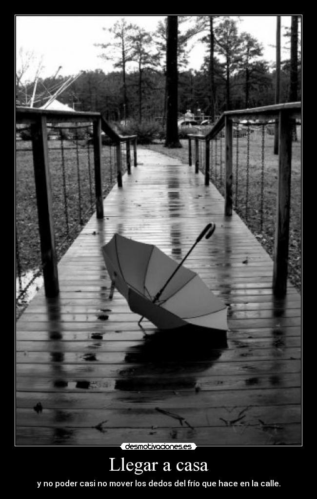 Llegar a casa -