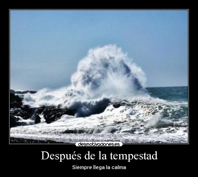 Después de la tempestad - 