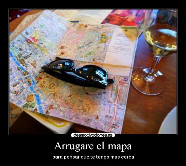 Arrugare el mapa - 