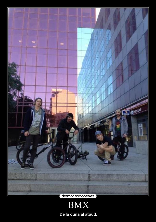 carteles bmx desmotivaciones