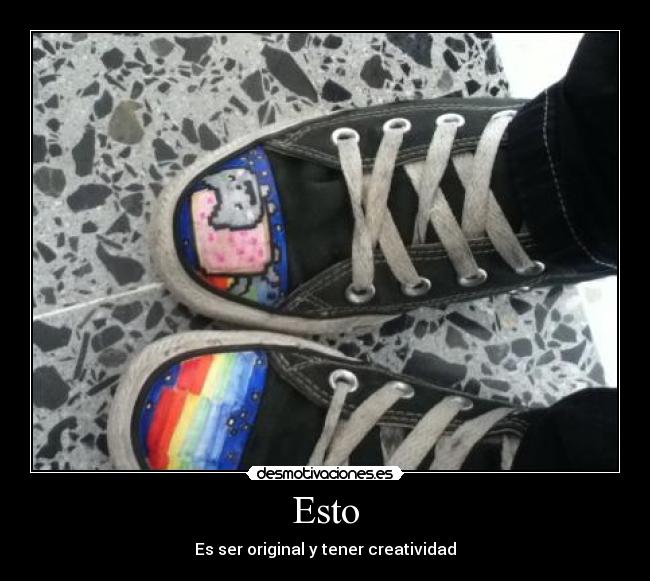 Esto - Es ser original y tener creatividad