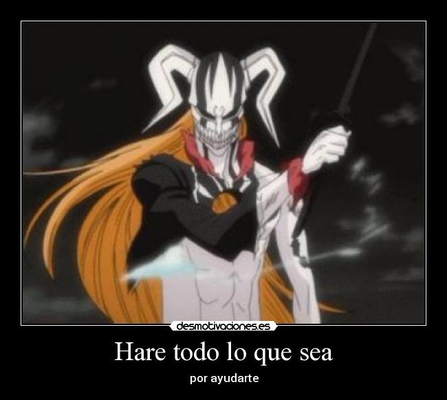 carteles ichigo desmotivaciones