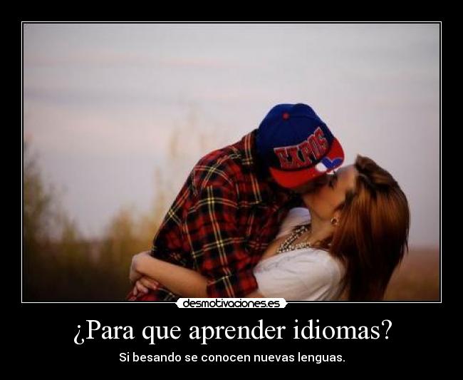 carteles idiomas desmotivaciones