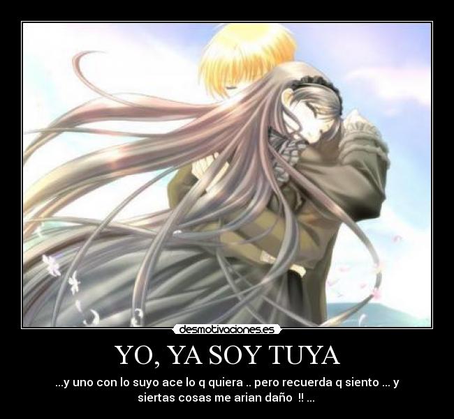 YO, YA SOY TUYA -