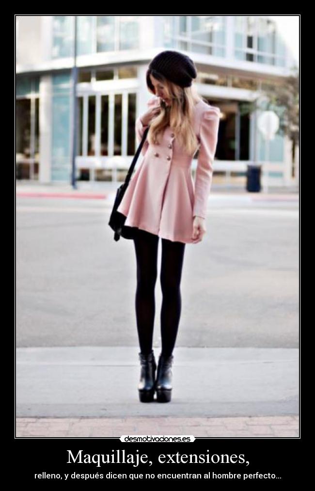 Maquillaje, extensiones, -