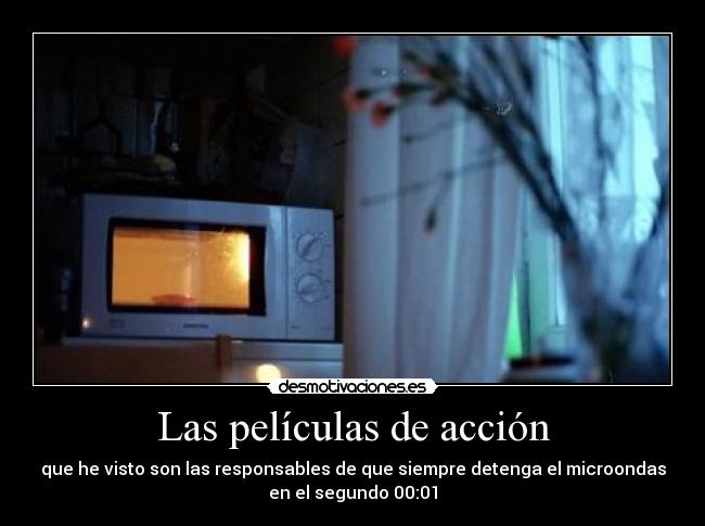 Las películas de acción - 