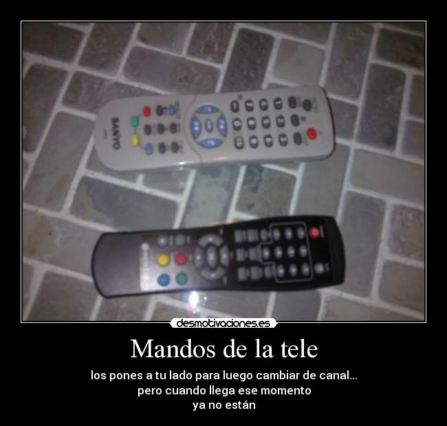 Mandos de la tele - 