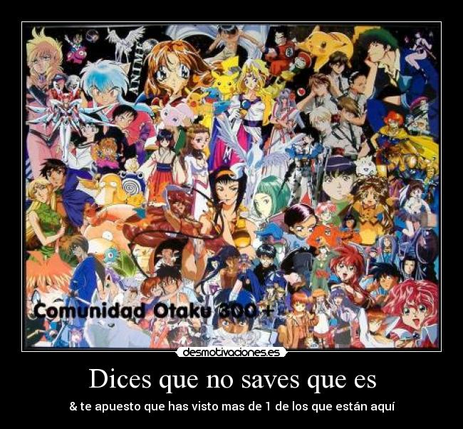 carteles que viste anime desmotivaciones