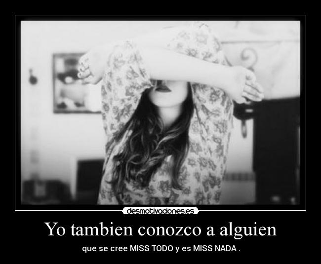 Yo tambien conozco a alguien - 