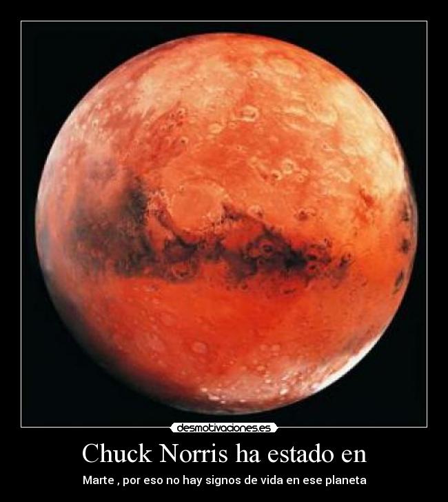 Chuck Norris ha estado en - 
