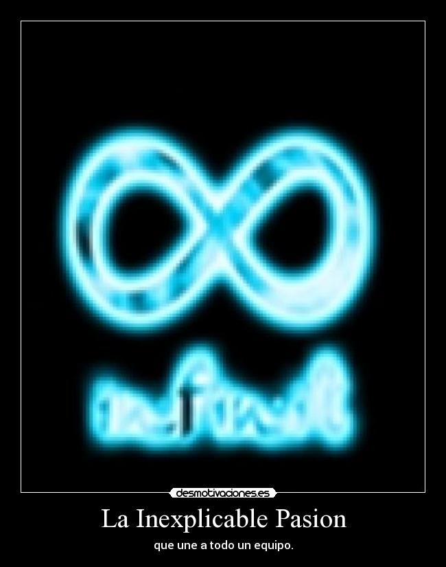 carteles infinit ttteam desmotivaciones