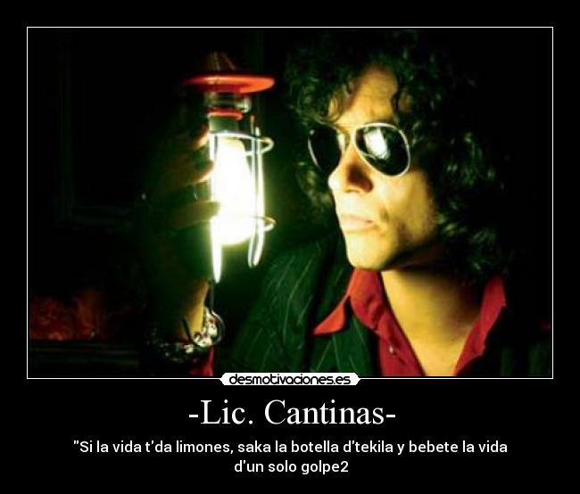 -Lic. Cantinas- -