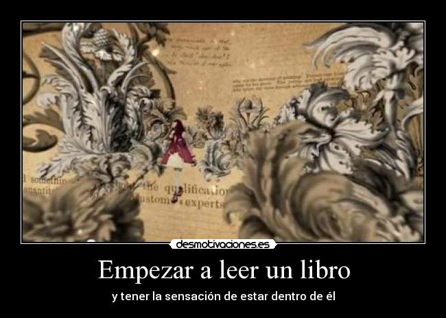 Empezar a leer un libro - 
