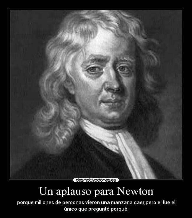 Un aplauso para Newton - 
