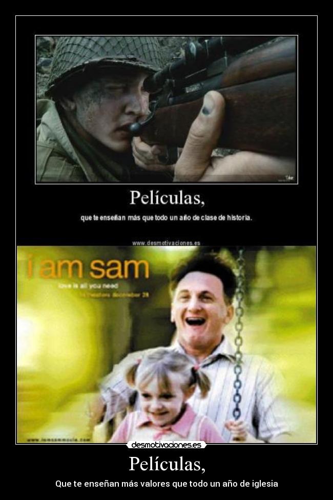 Películas, - Que te enseñan más valores que todo un año de iglesia