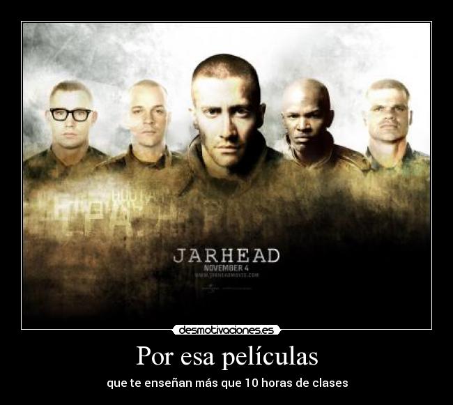 Por esa películas - que te enseñan más que 10 horas de clases