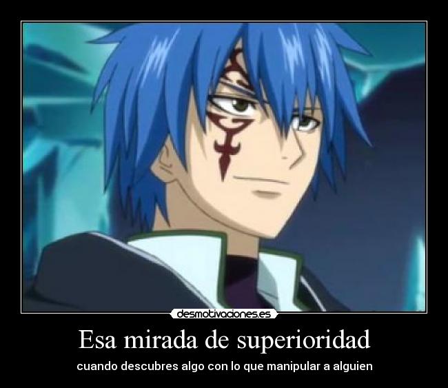 Esa mirada de superioridad - 