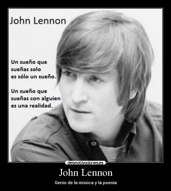 John Lennon - Genio de la música y la poesía