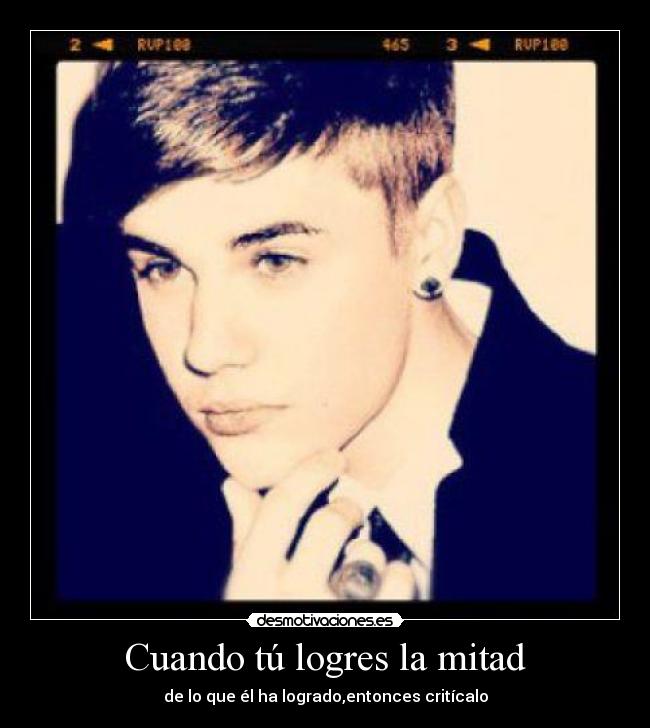 Cuando tú logres la mitad - 