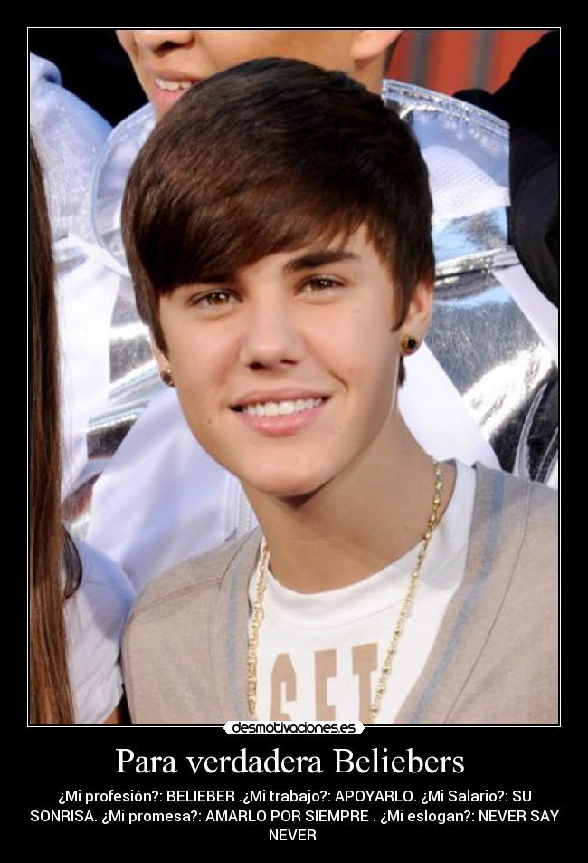 Para verdadera Beliebers -