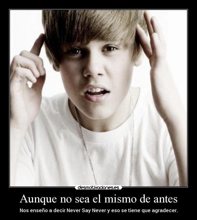 Aunque no sea el mismo de antes -