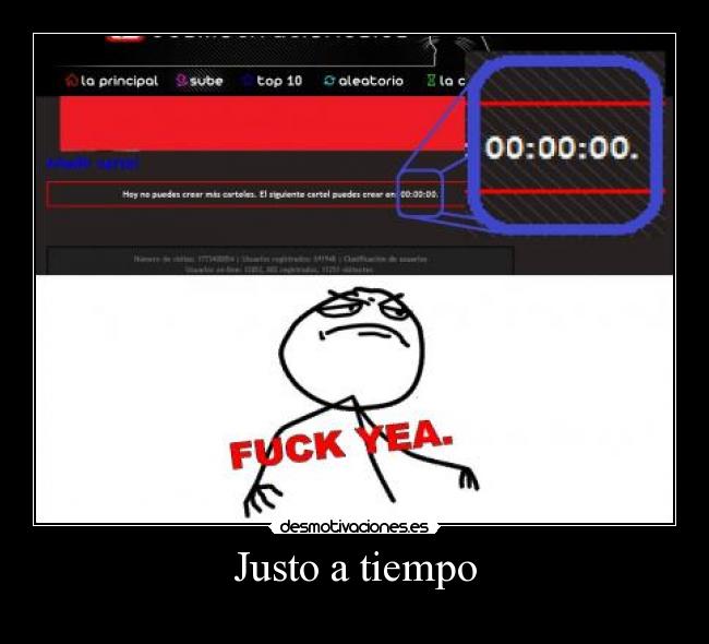 Justo a tiempo - 