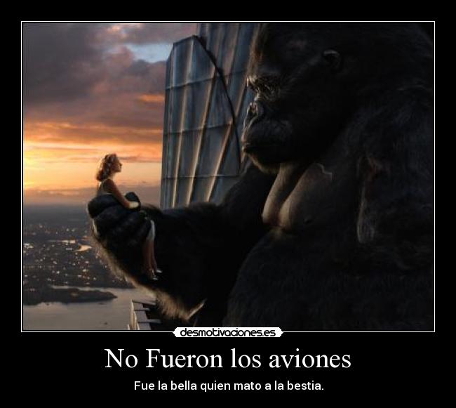 No Fueron los aviones -