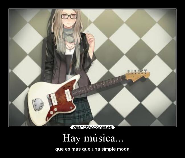 Hay música... -