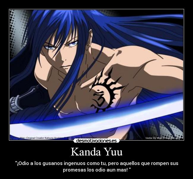 carteles anime kanda yuu gray man otaku desmotivaciones