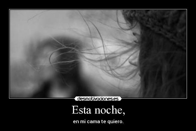 Esta noche, - 