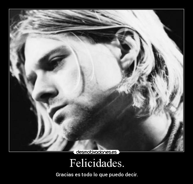 Felicidades. - Gracias es todo lo que puedo decir.