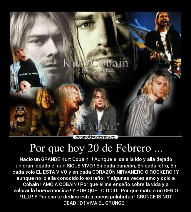 carteles kurt extranamos feliz cumple desmotivaciones