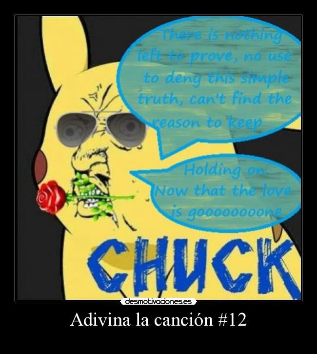 Adivina la canción #12 -