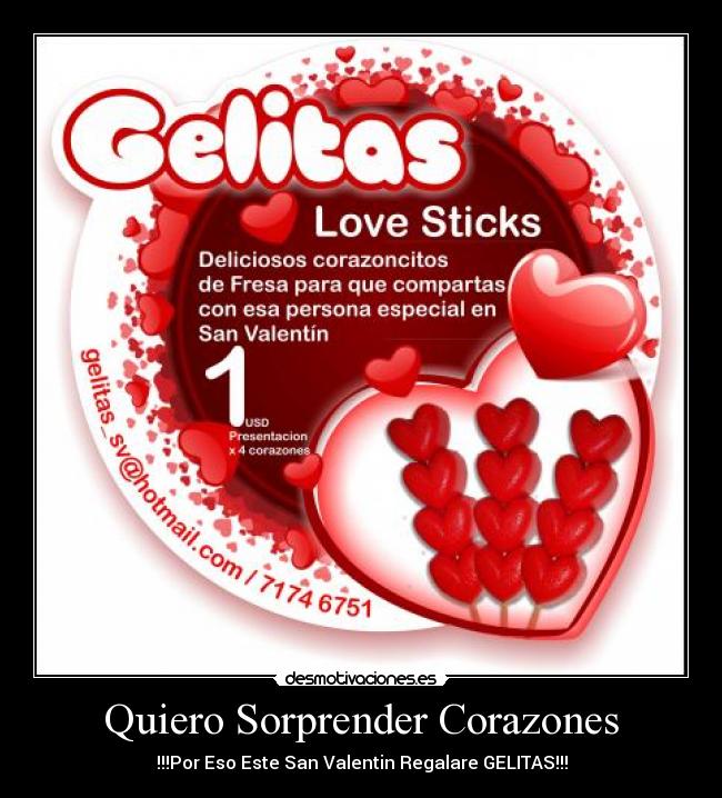 Quiero Sorprender Corazones -