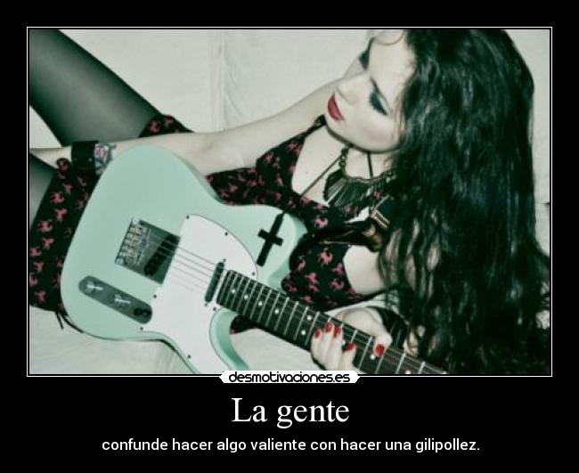 La gente -