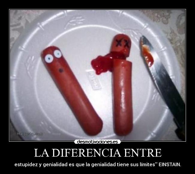 LA DIFERENCIA ENTRE -