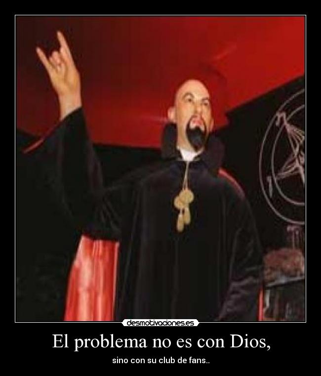 El problema no es con Dios, - 